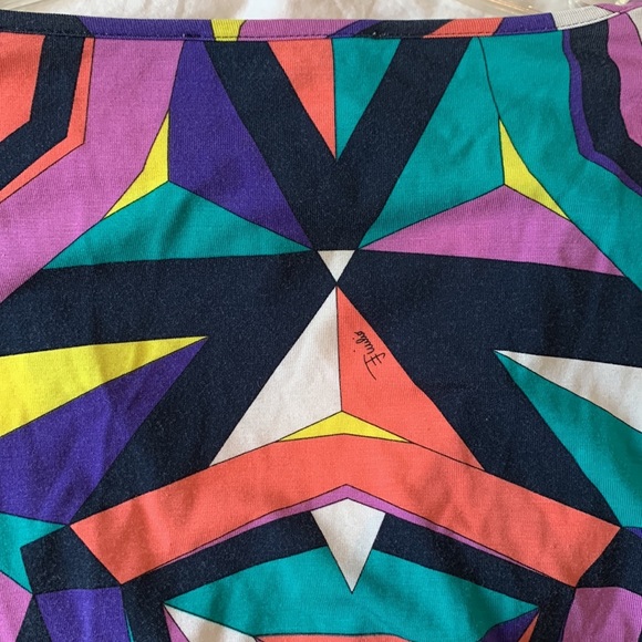 Emilio Pucci multi colored blouse top. Size XS - Picture 8 of 8